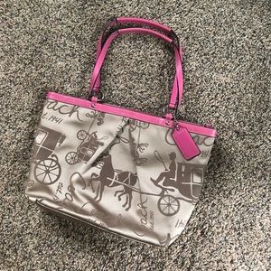 COACH monogram purse